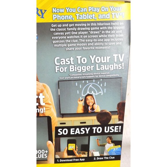 Pictionary Air Toy Of The Year 2020 Air Pen 2 Team Family Game - Picture 7 of 16